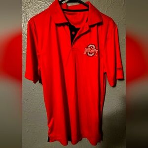 Ohio State Red Polo Shirt